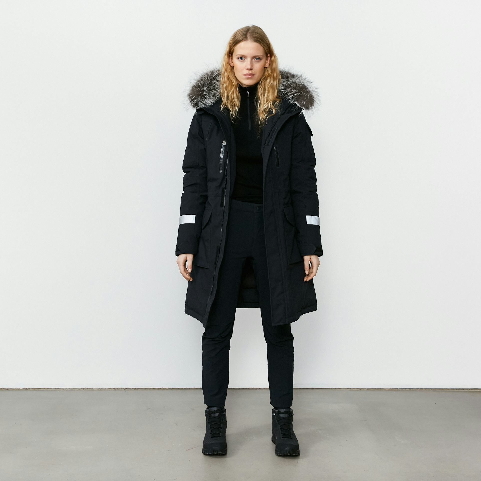 Women Jokla parka with fur 66 North W11108 66 North US