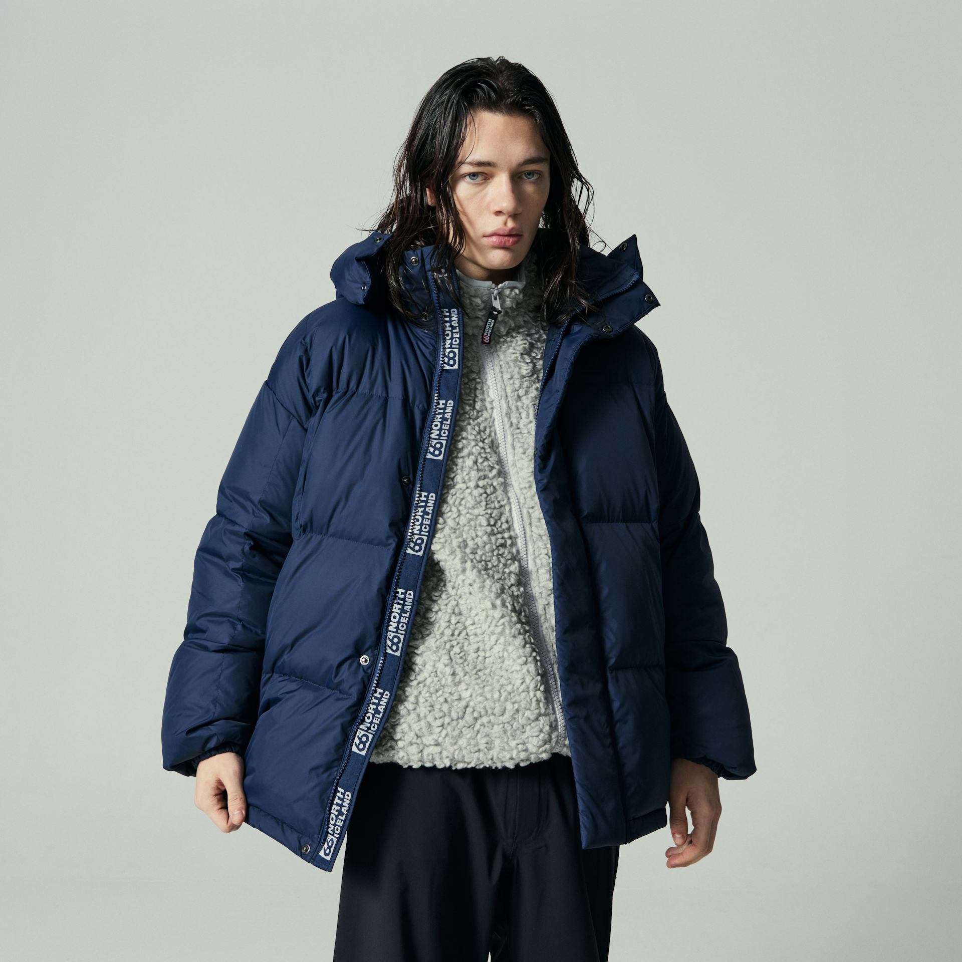 Dyngja down jacket on sale