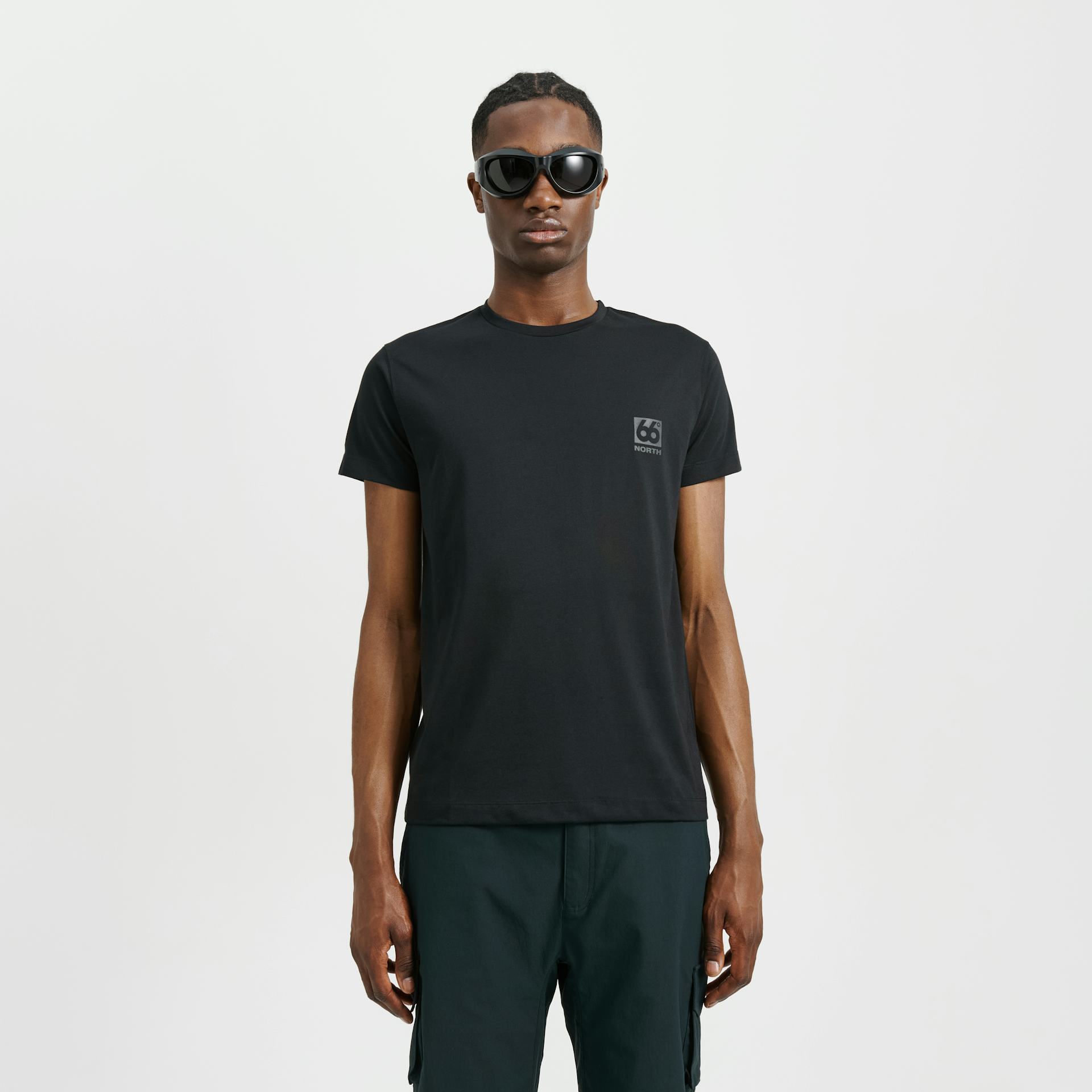 Men Box Logo Dri Release T shirt 66 North V66120 66 North US