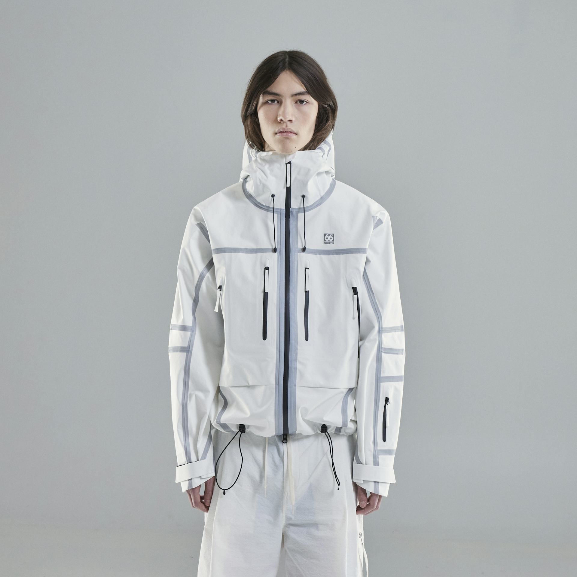 White shell jacket hotsell
